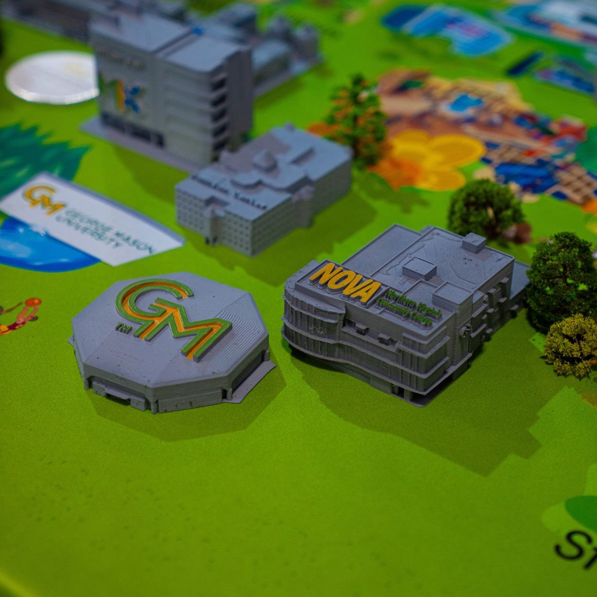 GMU CES Booth Display